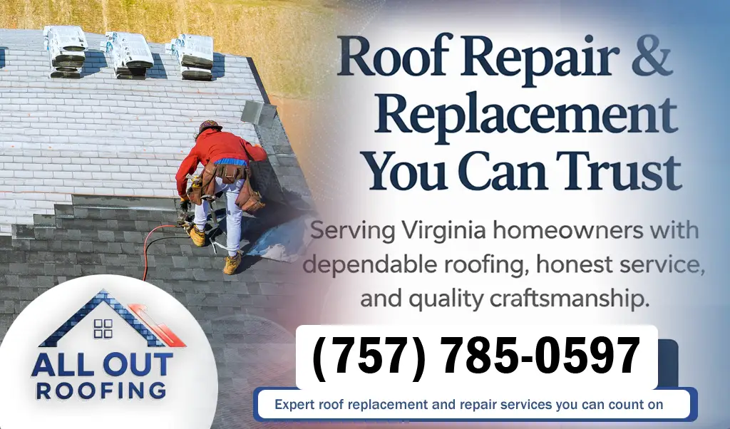 When Small Roof Problems Turn Into Major Repairs in Virginia Beach