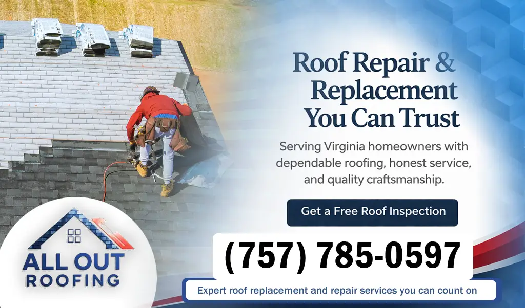 Chesapeake Roof Repair Tips After Heavy Rain and Wind
