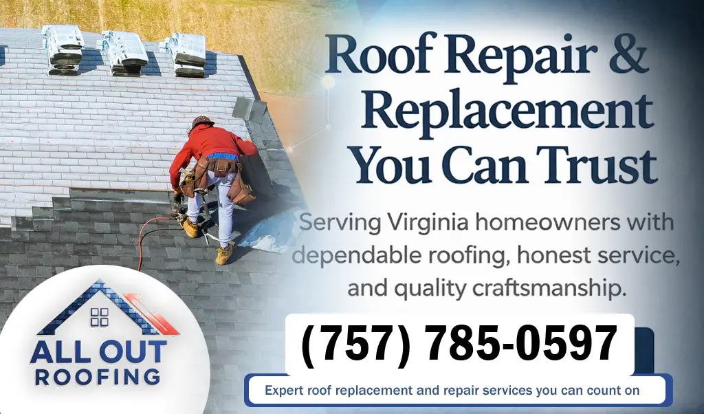 How Roof Flashing Problems Cause Water Damage in Chesapeake Homes