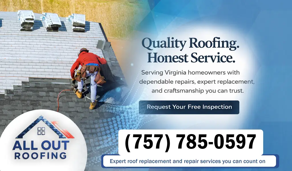 How to Spot Early Roof Damage on Homes in Newport News