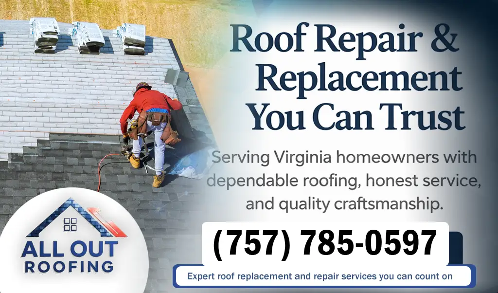 Suffolk Roof Repair Problems That Often Start Small