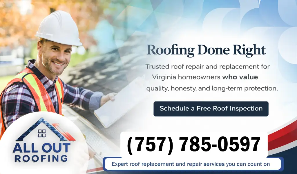 Aragona Village Virginia Roof Leak Repair