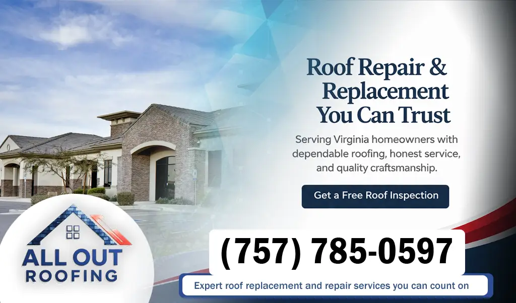 Bayside Virginia Roof Leak Repair