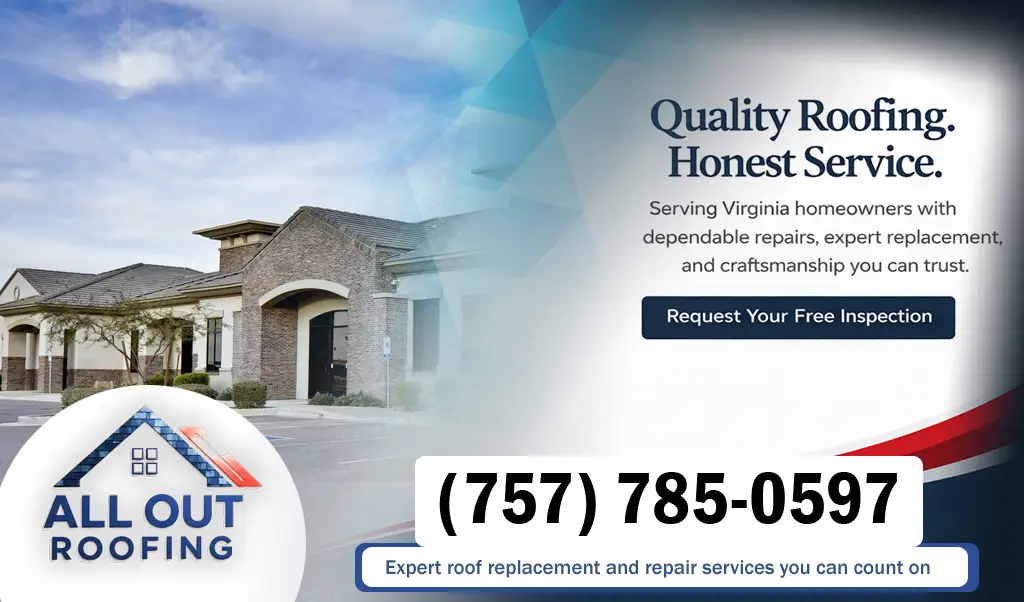 Bayville Virginia Roof Leak Repair