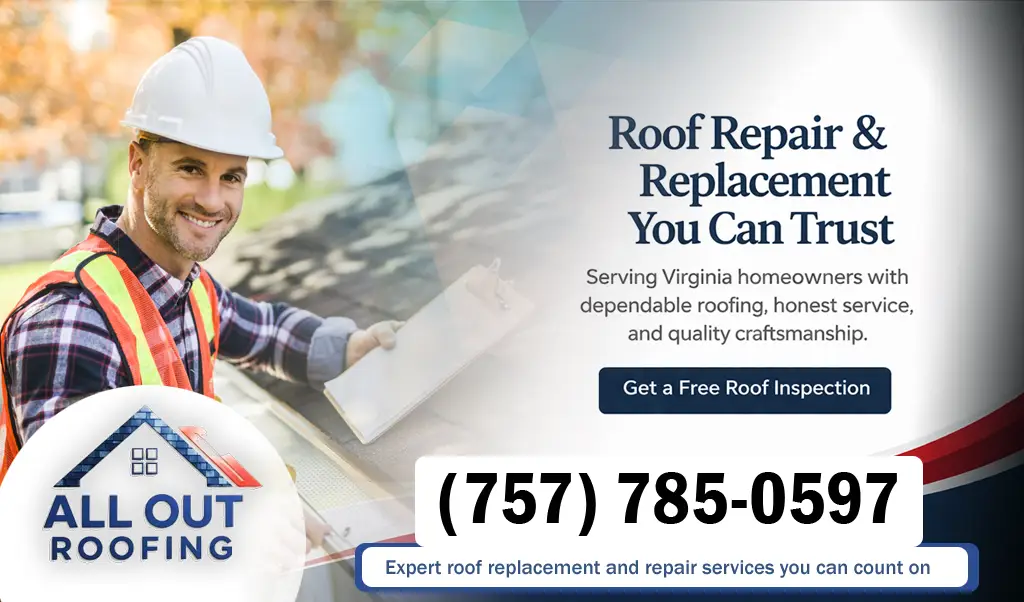 Birdneck Virginia Roof Leak Repair