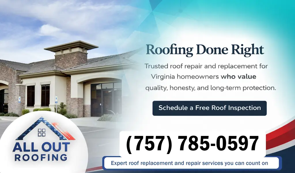 Cavalier Park Virginia Roof Leak Repair
