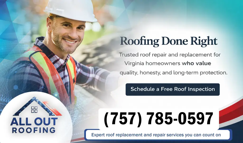 Colonial Place Virginia Roof Leak Repair