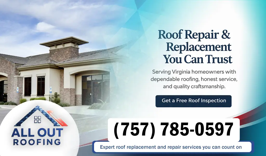 Dam Neck Virginia Roof Leak Repair