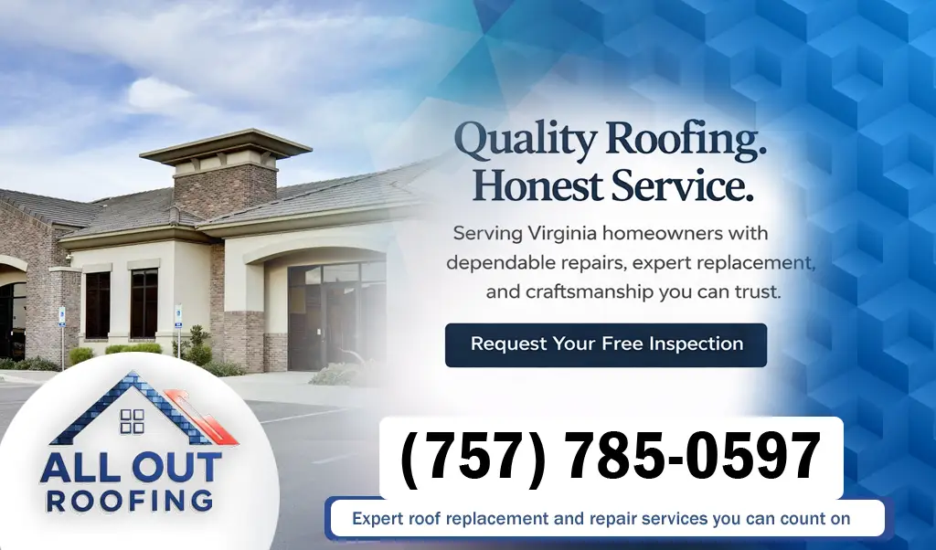 Drummonds Corner Virginia Roof Leak Repair