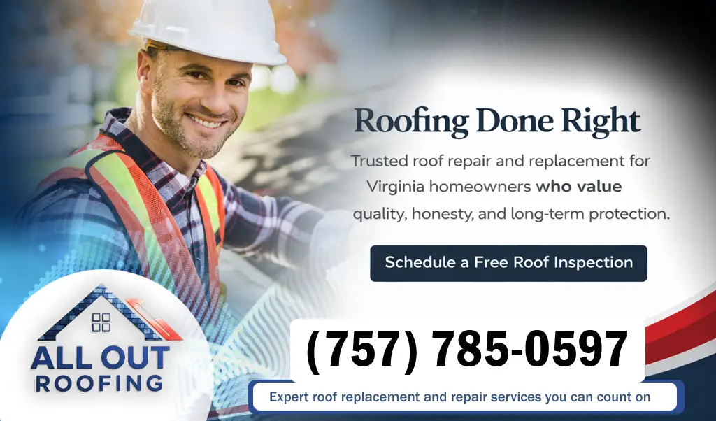 East Little Creek Virginia Roof Leak Repair
