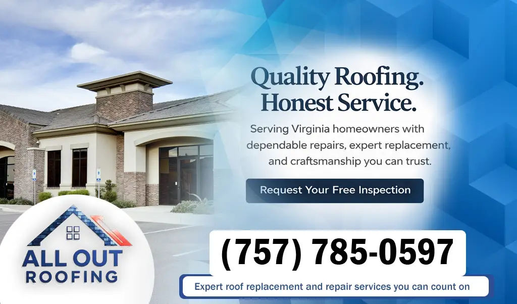 East Ocean View Virginia Roof Leak Repair