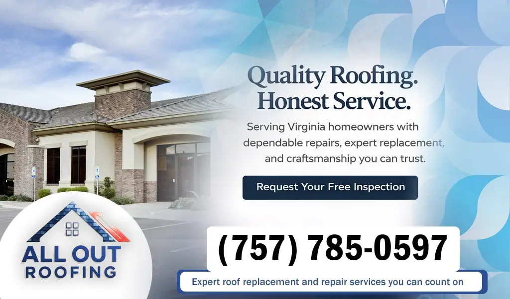Edgewater Virginia Roof Leak Repair