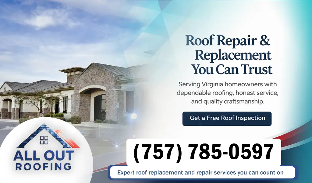 Edinburgh Virginia Roof Leak Repair