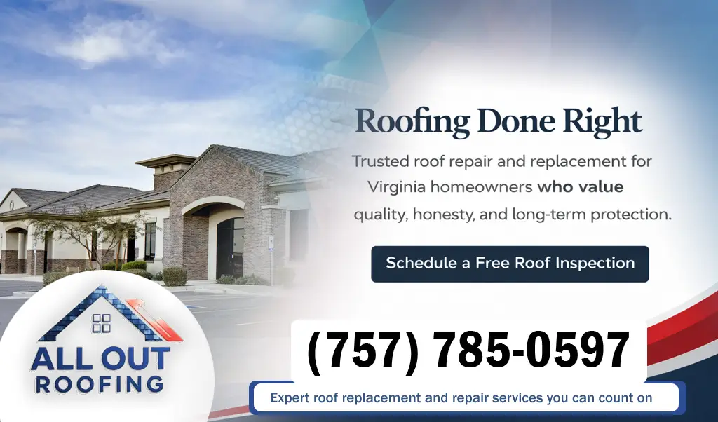 Fentress Virginia Roof Leak Repair