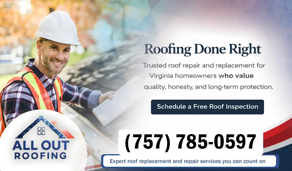 Hampton Virginia Roof Leak Repair