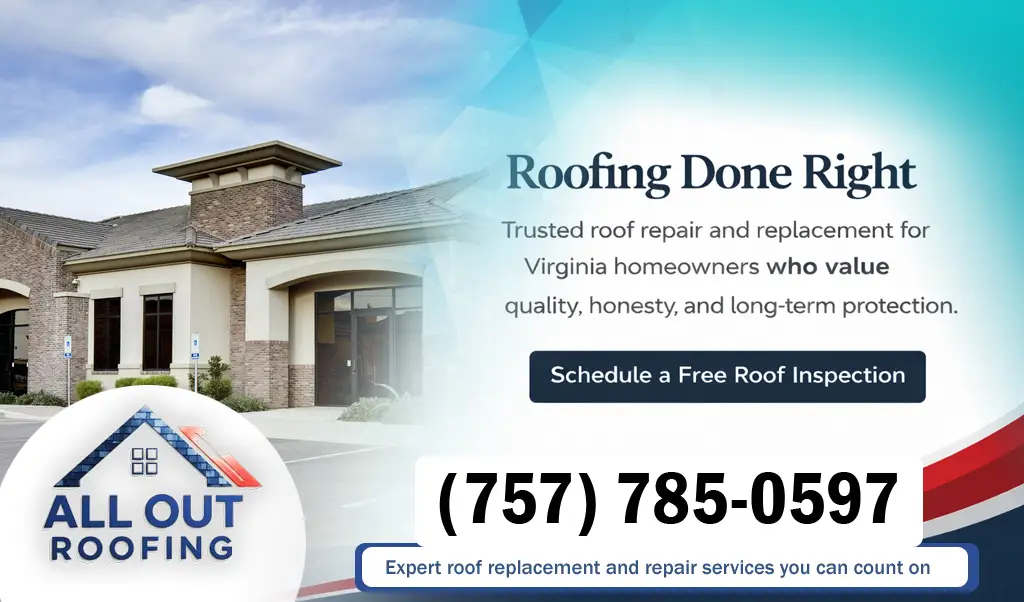 Highland Park Virginia Roof Leak Repair