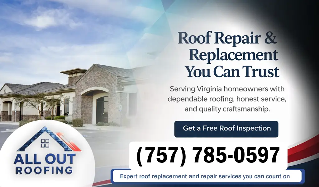 Huntersville Virginia Roof Leak Repair