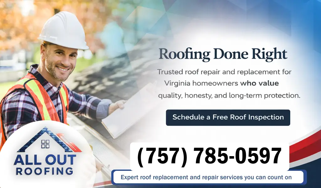 Indian River Virginia Roof Leak Repair