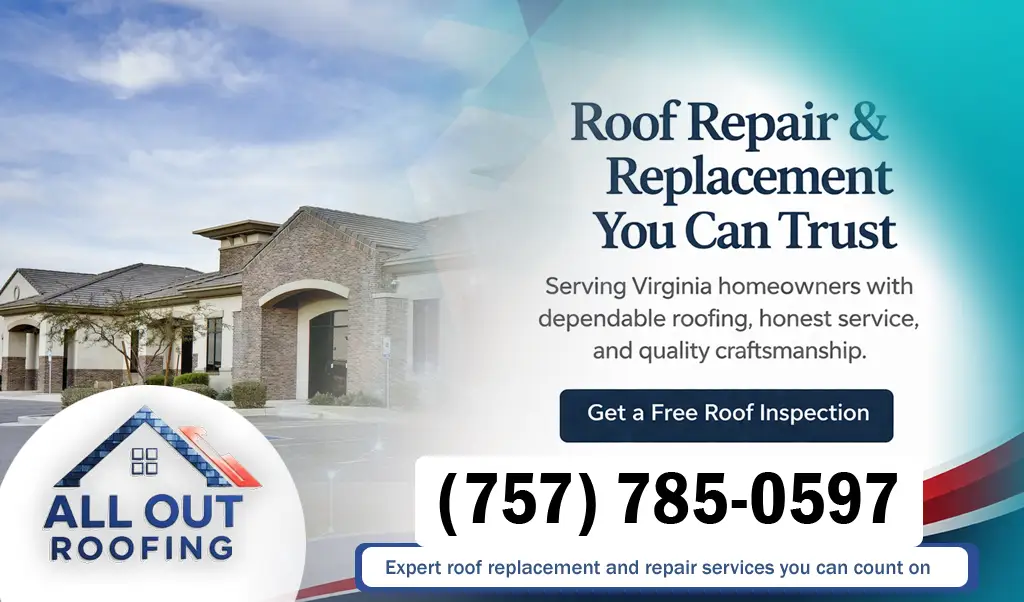 Kempsville Virginia Roof Leak Repair
