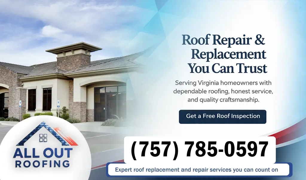 Lago Mar Virginia Roof Leak Repair