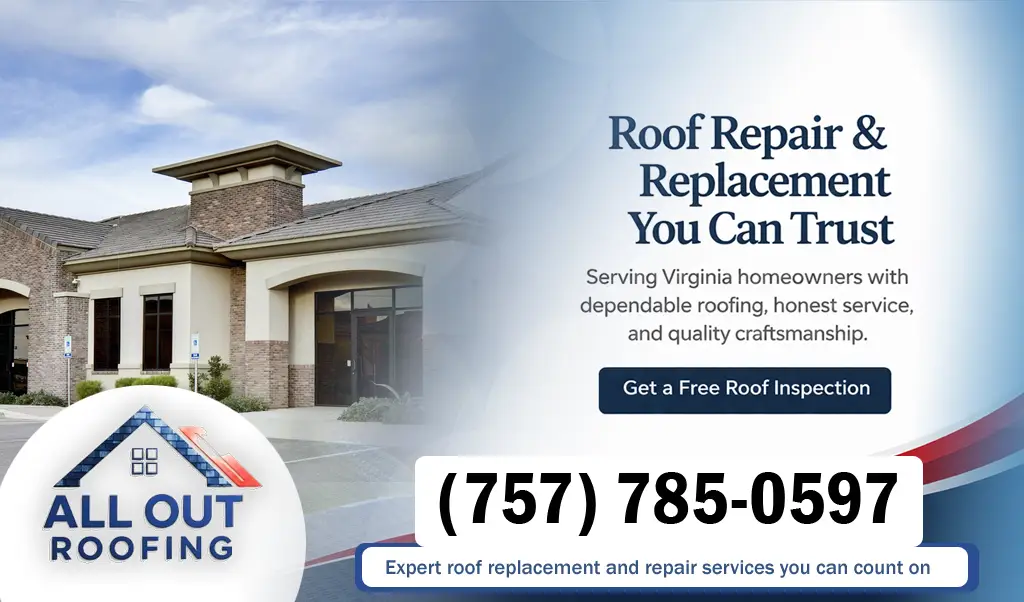 Lake Shores Virginia Roof Leak Repair