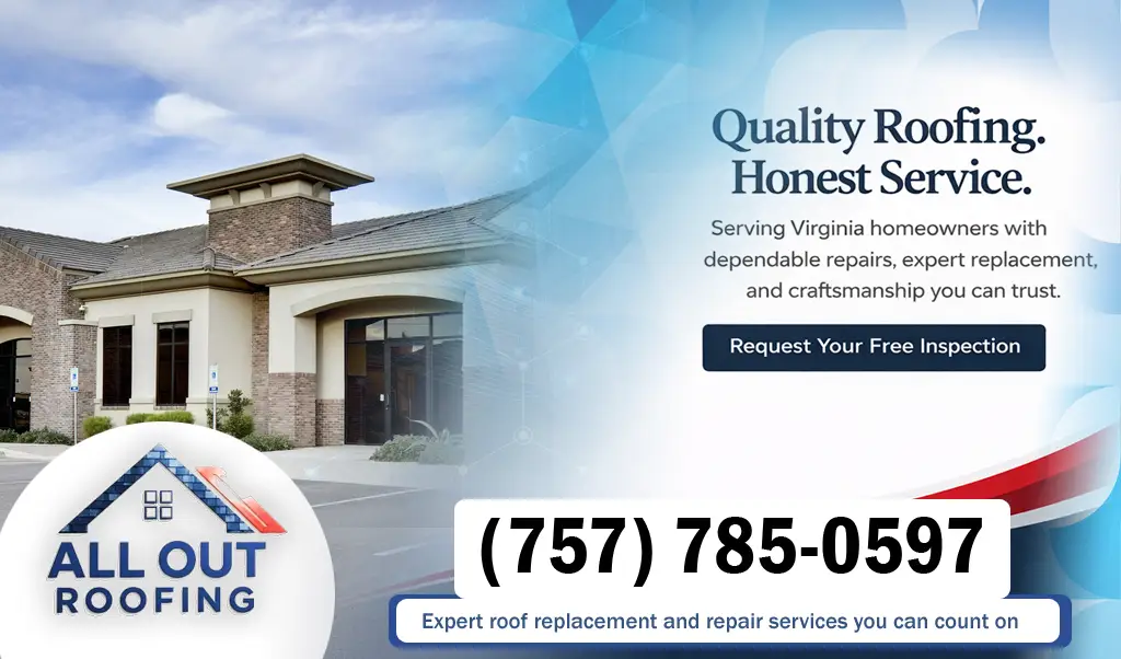 Landstown Virginia Roof Leak Repair