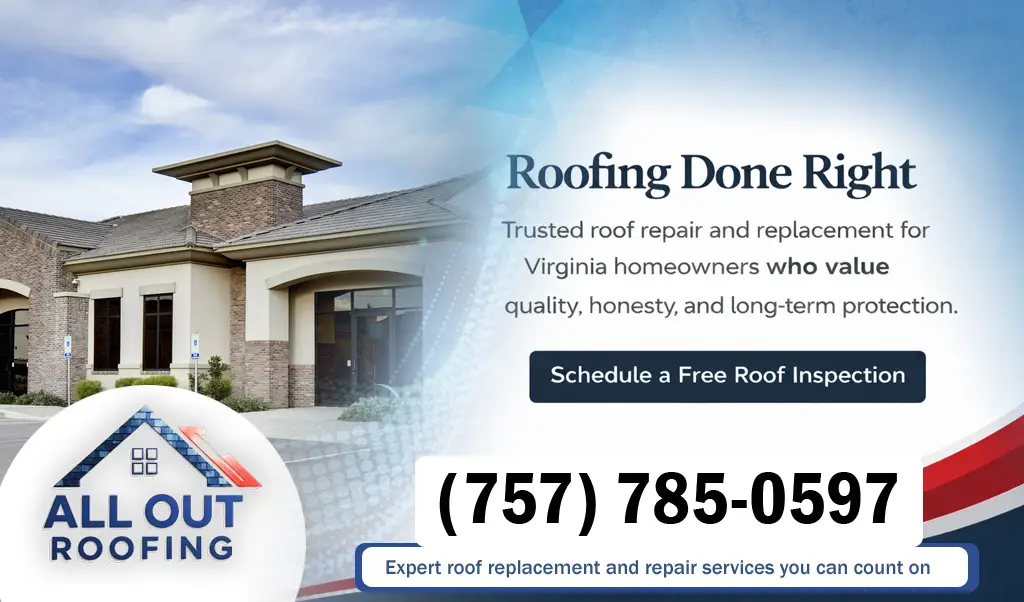 Larchmont Virginia Roof Leak Repair