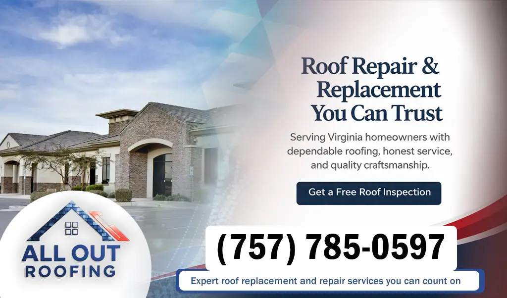 Lynnhaven Virginia Roof Leak Repair