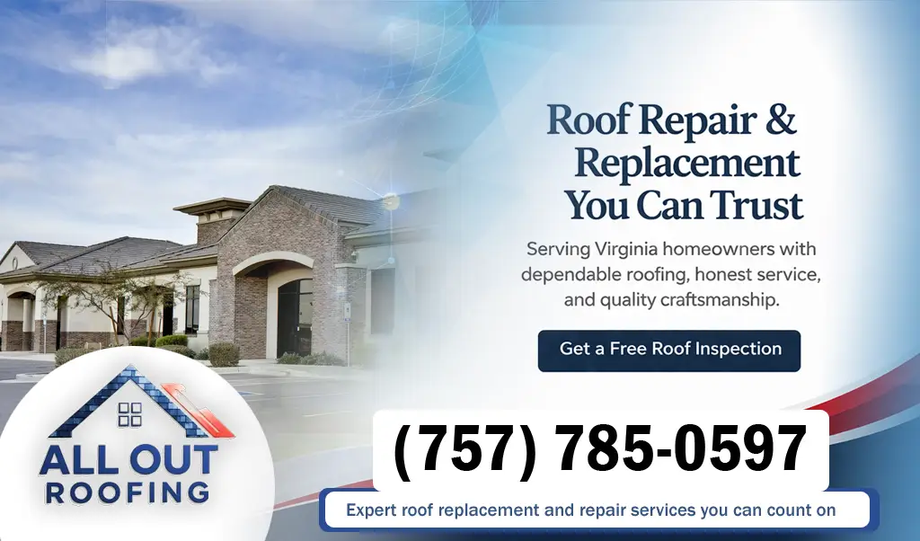 Newport News Virginia Roof Leak Repair