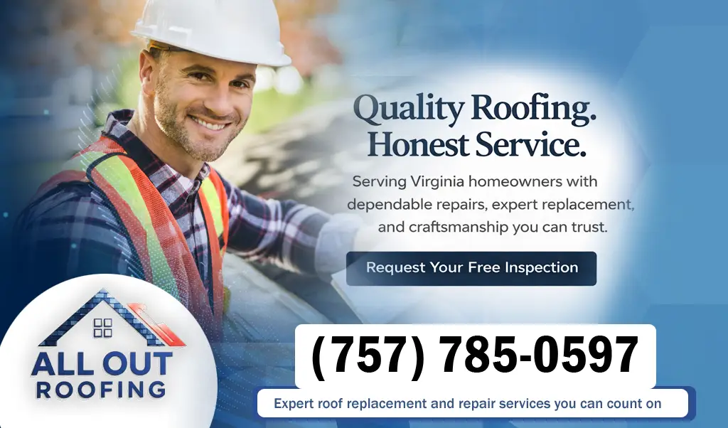 Oak Grove Virginia Roof Leak Repair