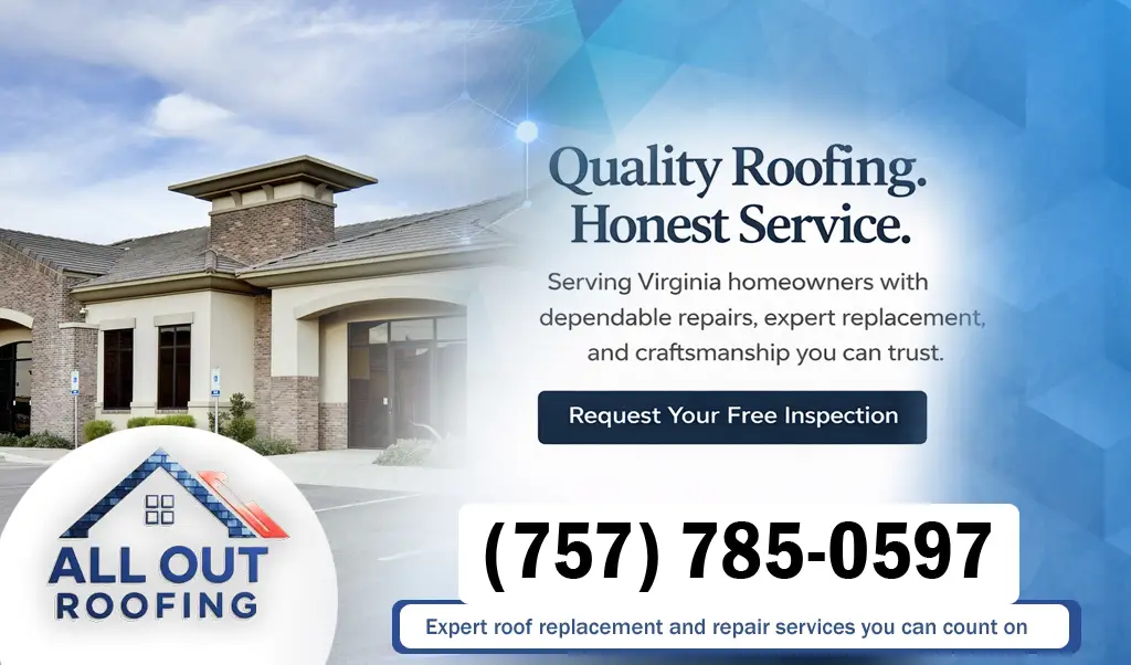 Ocean Lakes Virginia Roof Leak Repair