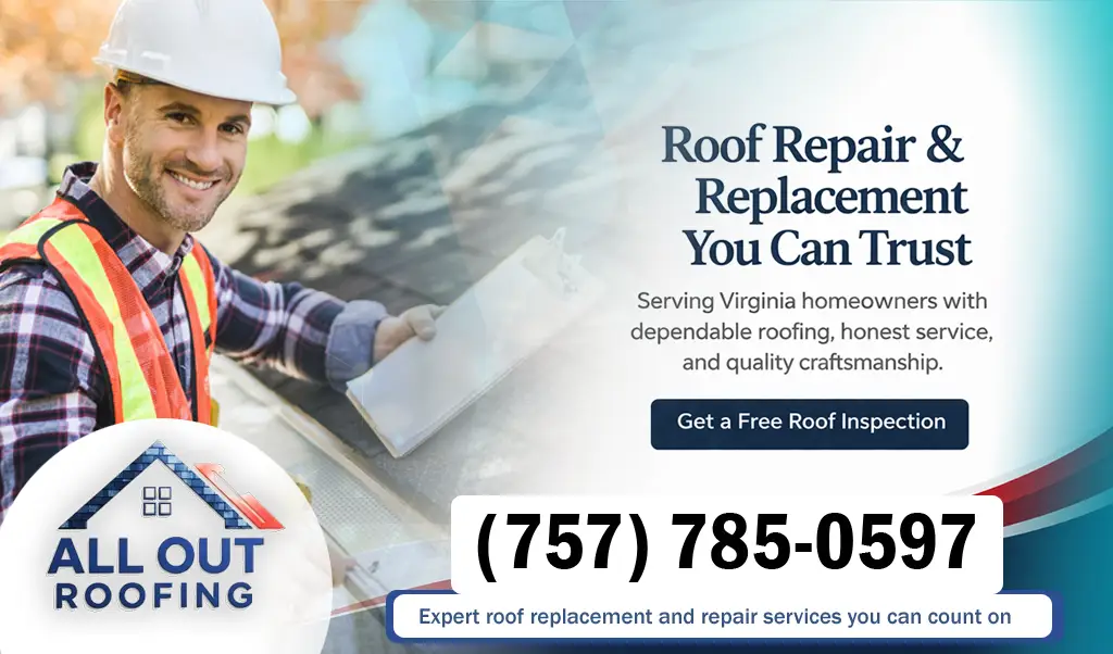 Pembroke Virginia Roof Leak Repair