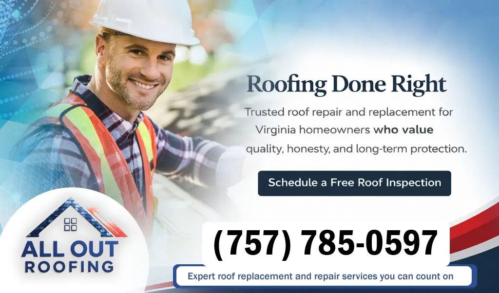 Pleasant Grove Virginia Roof Leak Repair