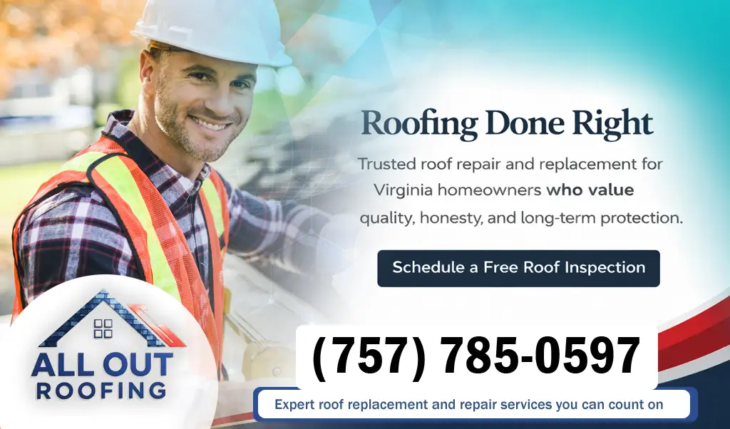 Portsmouth Virginia Roof Leak Repair
