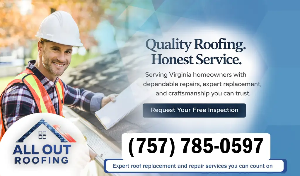 Sandbridge Virginia Roof Leak Repair
