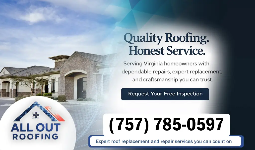 Shadowlawn Virginia Roof Leak Repair