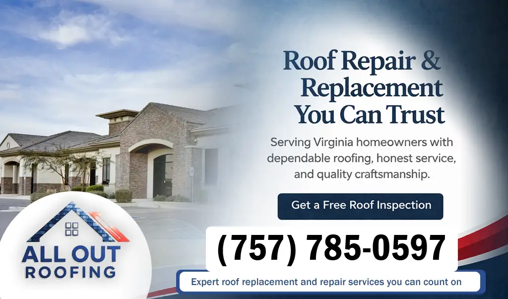 South Norfolk Virginia Roof Leak Repair