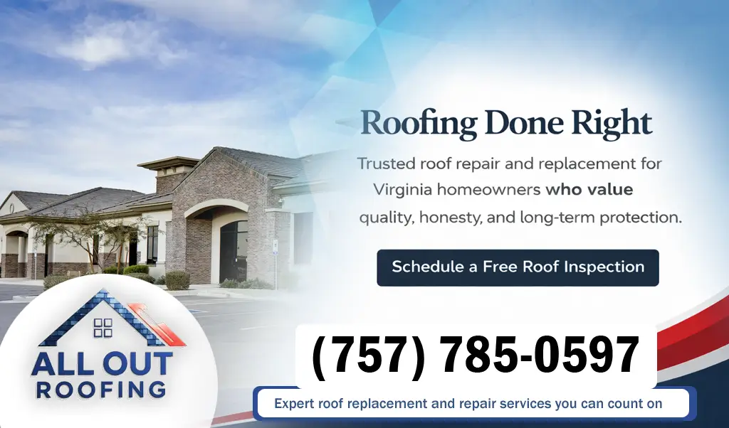 Suburban Acres Virginia Roof Leak Repair