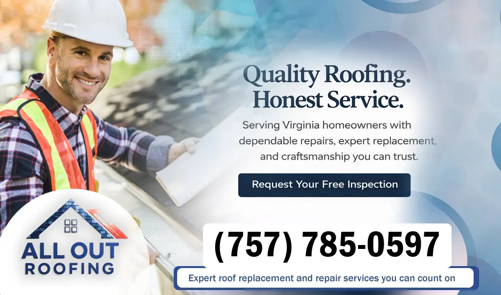 Willoughby Spit Virginia Roof Leak Repair