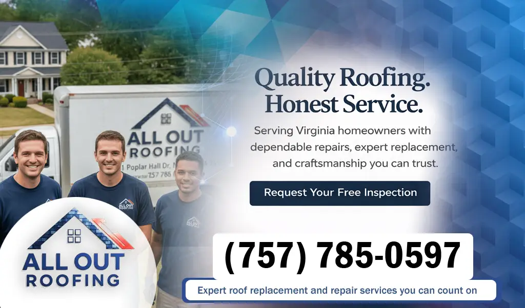Azalea Gardens Virginia Roof Leak Repair