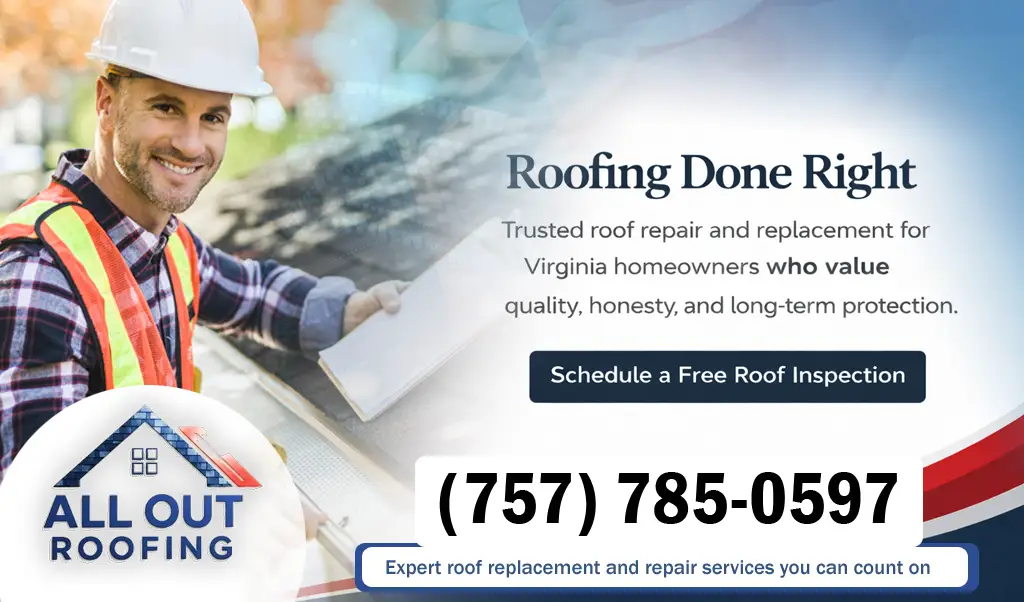 Berkley Virginia Roof Leak Repair
