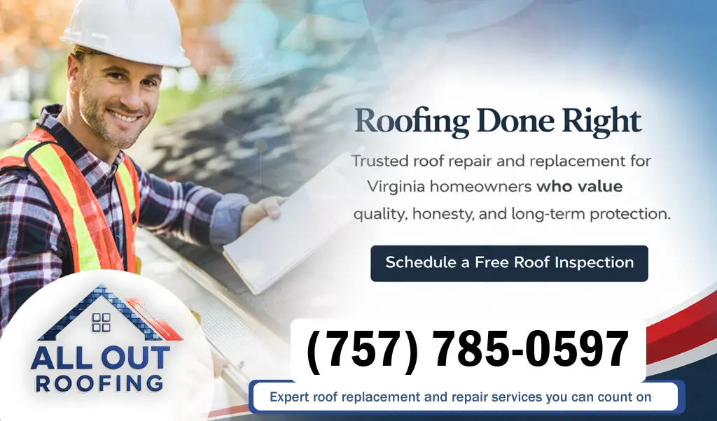 Birdneck Virginia Roof Leak Repair
