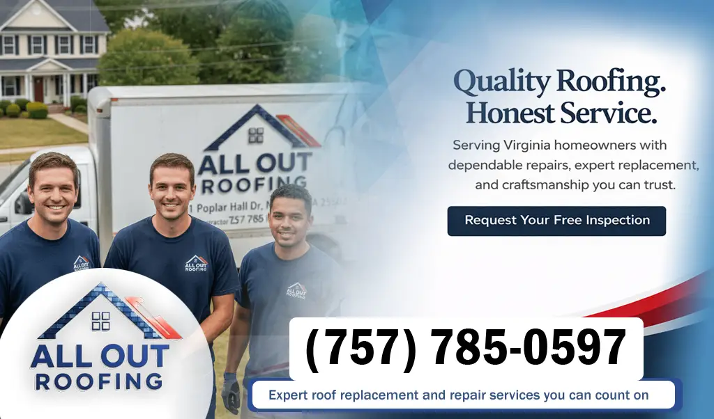 Cape Henry Virginia Roof Leak Repair