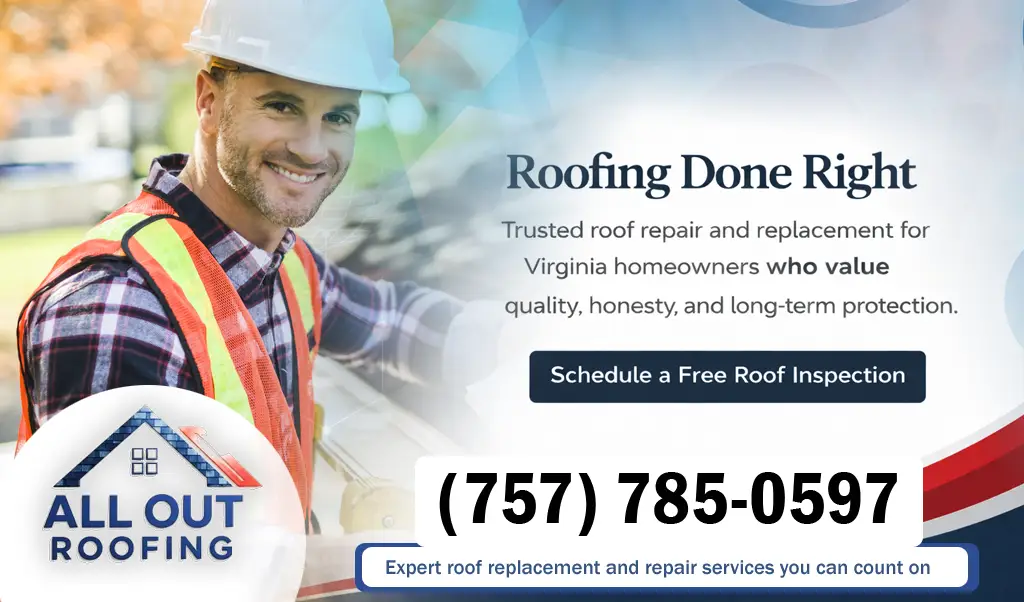 Chesapeake Highlands Virginia Roof Leak Repair