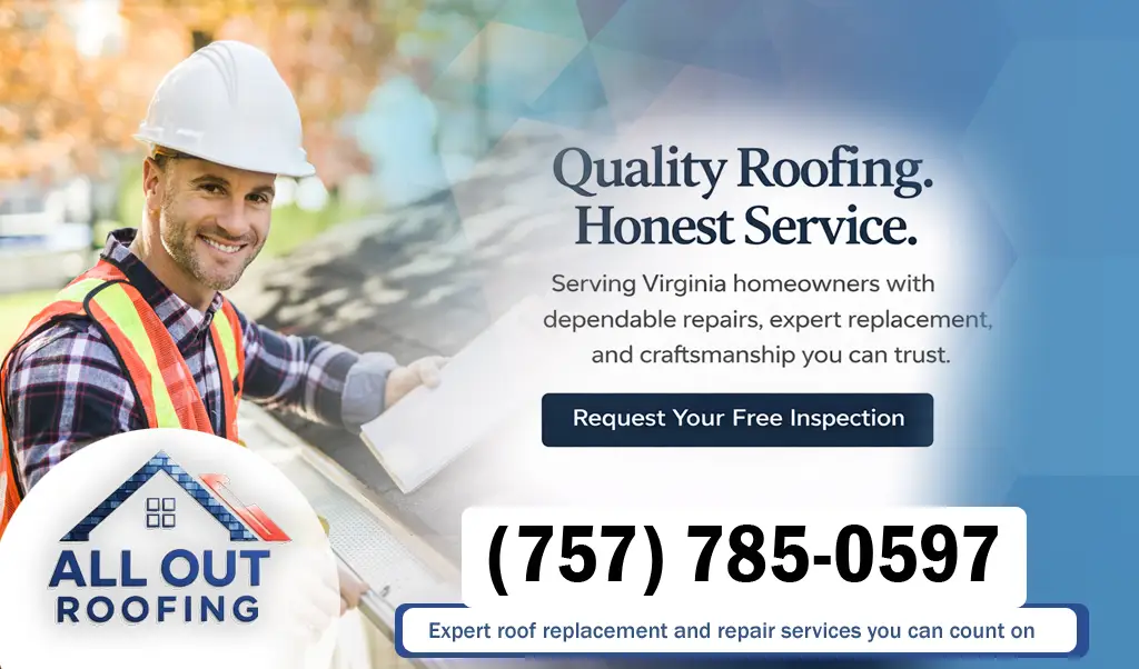 Chesapeake Virginia Roof Leak Repair