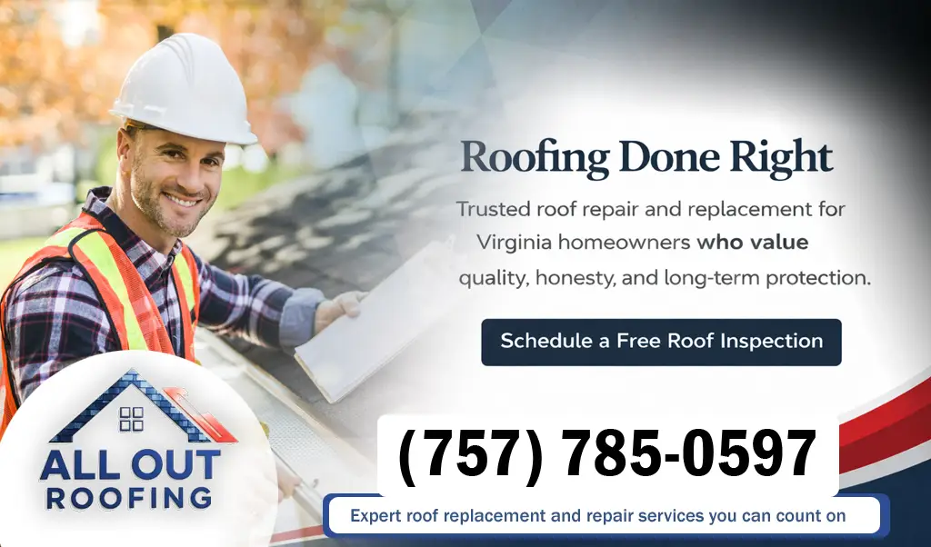 Croatan Virginia Roof Leak Repair