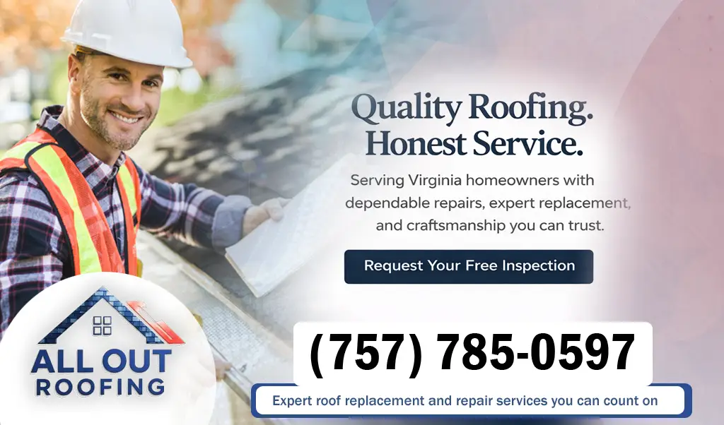 Deep Creek Virginia Roof Leak Repair