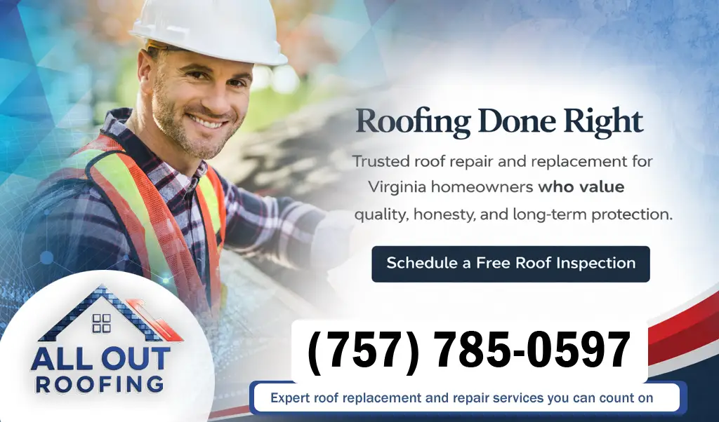 Downtown Virginia Roof Leak Repair