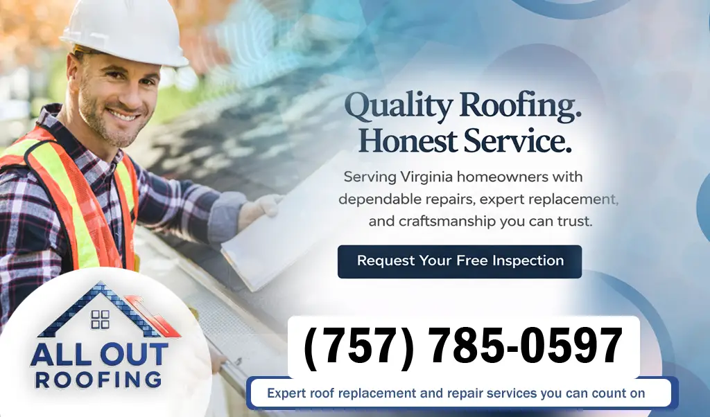 Drummonds Corner Virginia Roof Leak Repair