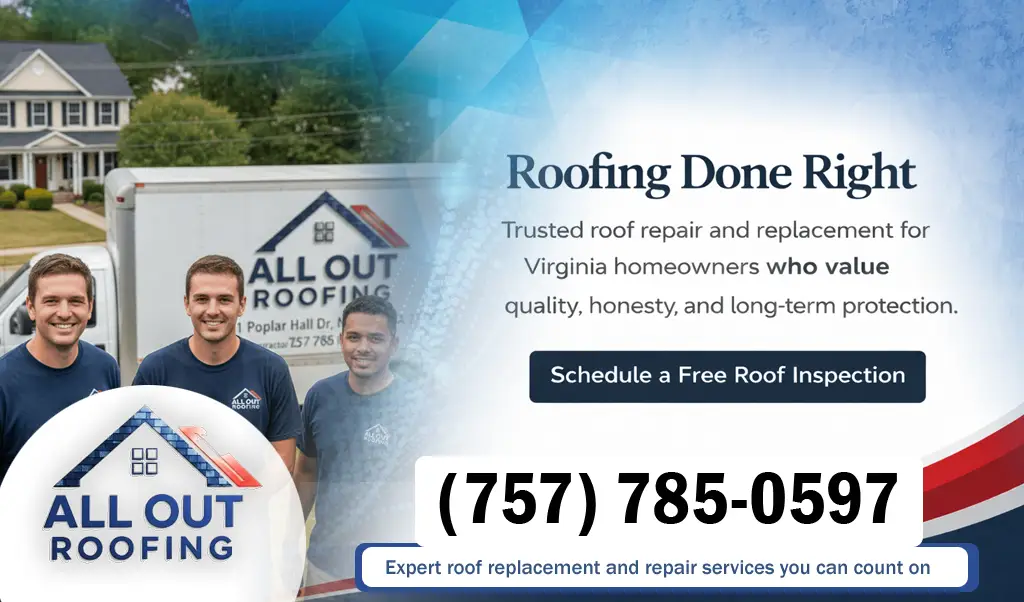 East Little Creek Virginia Roof Leak Repair